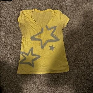 Old navy Yellow Star Print T-Shirt